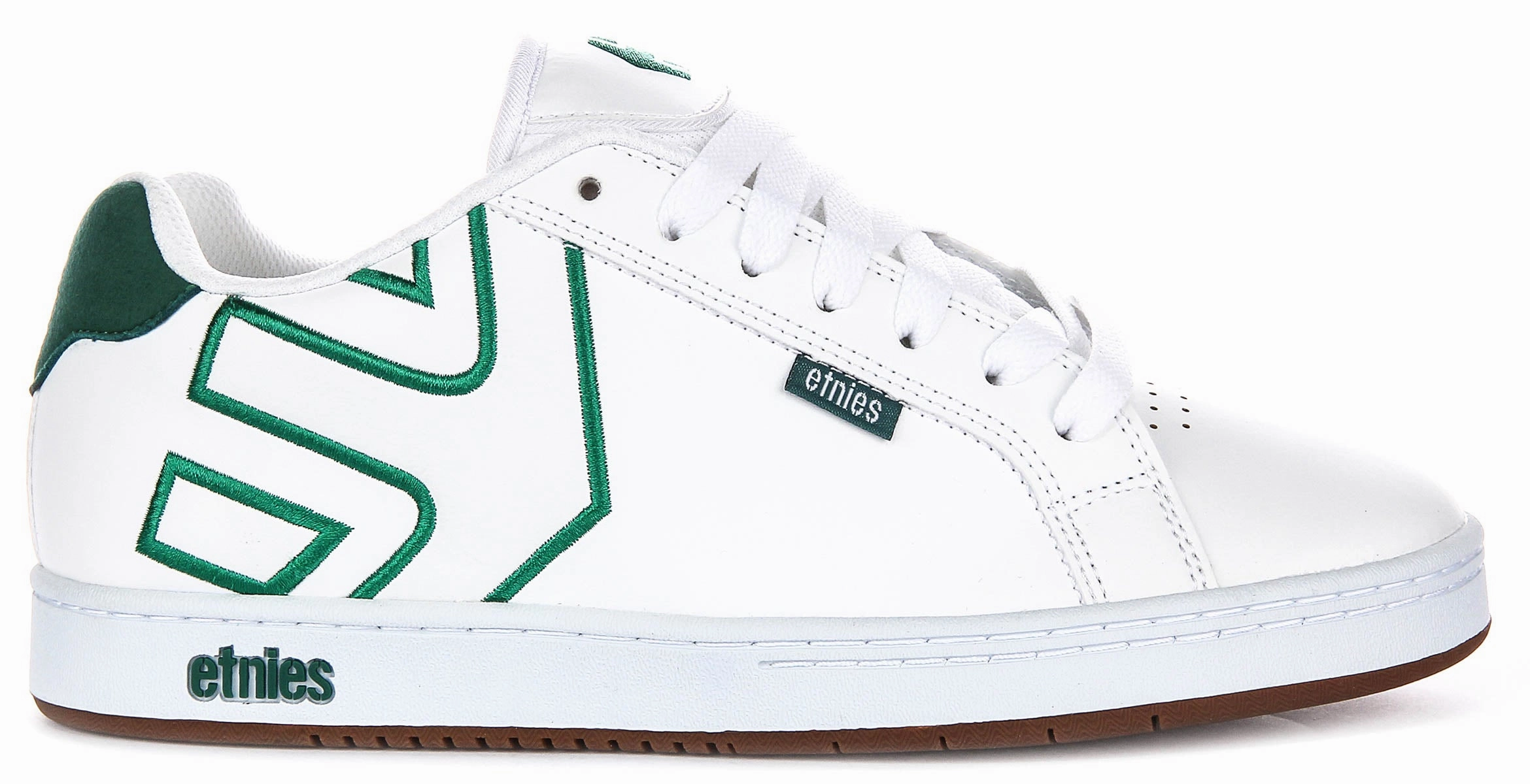 Etnies Fader In White Green For Men