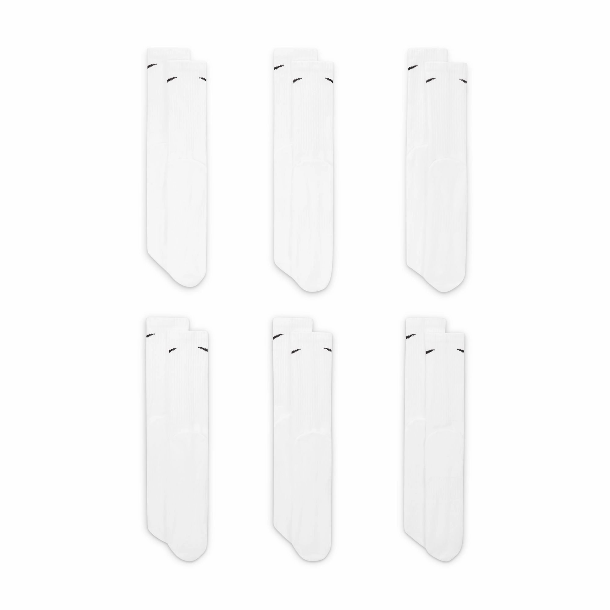 Everyday Cushioned Crew Socks (6 Pair)