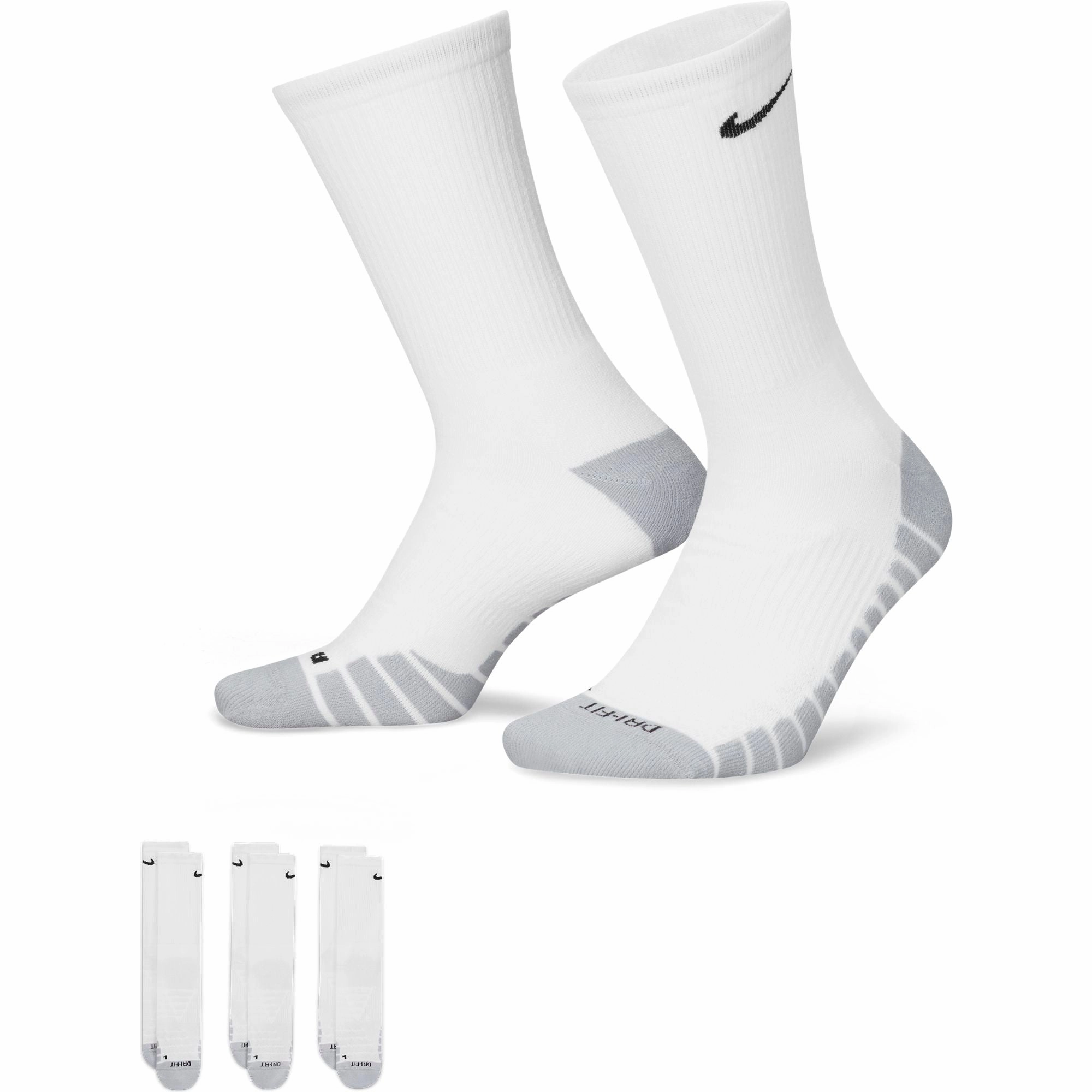 Everyday Max Cushioned Training Crew Socks (3 Pairs)