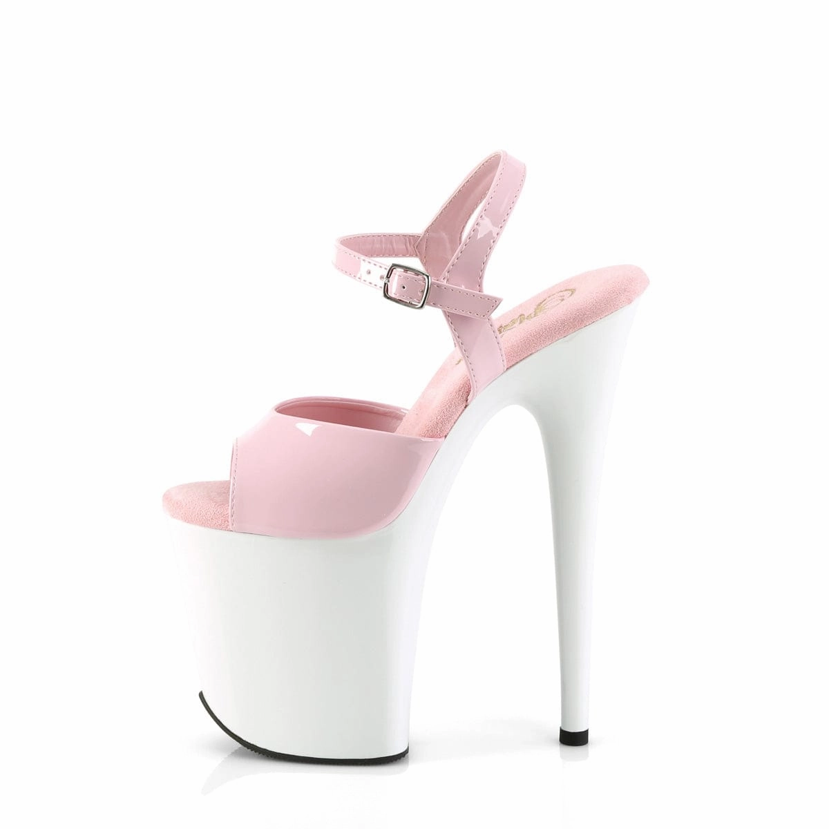 FLAMINGO-809 Baby Pink Patent/White