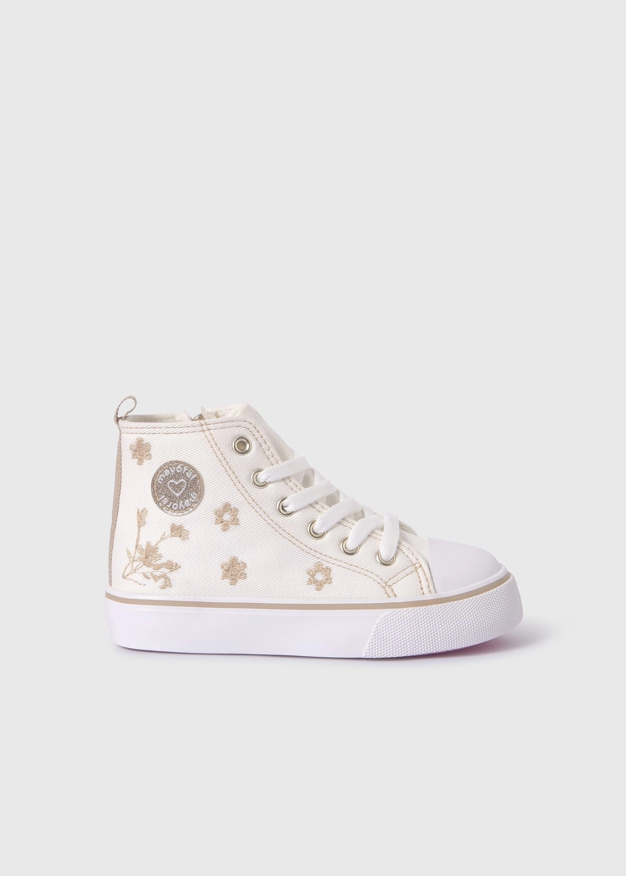 Floral Hightop Sneakers