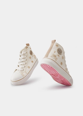 Floral Hightop Sneakers