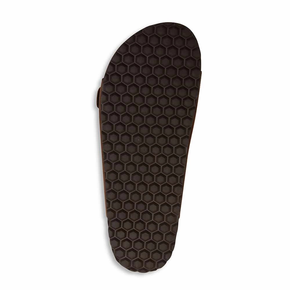 Florida Slide in Brown Nubuck