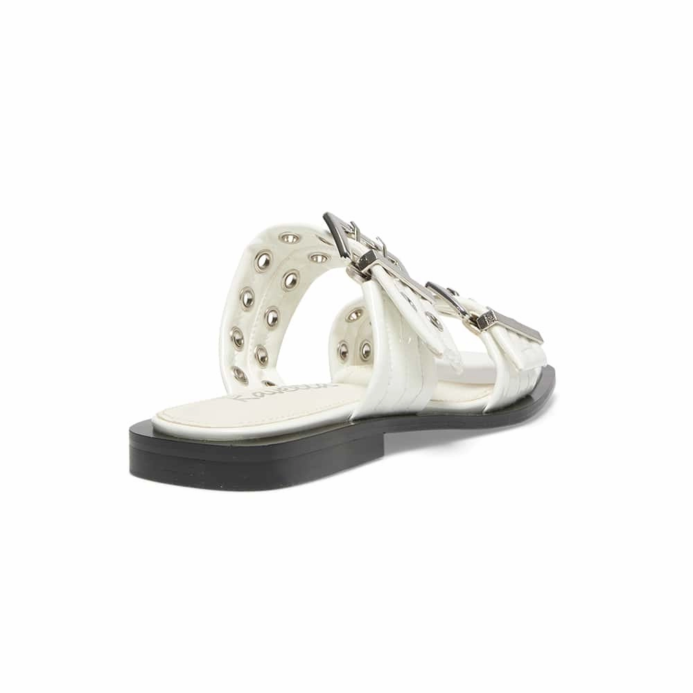 Fonda Slide in Ivory Patent