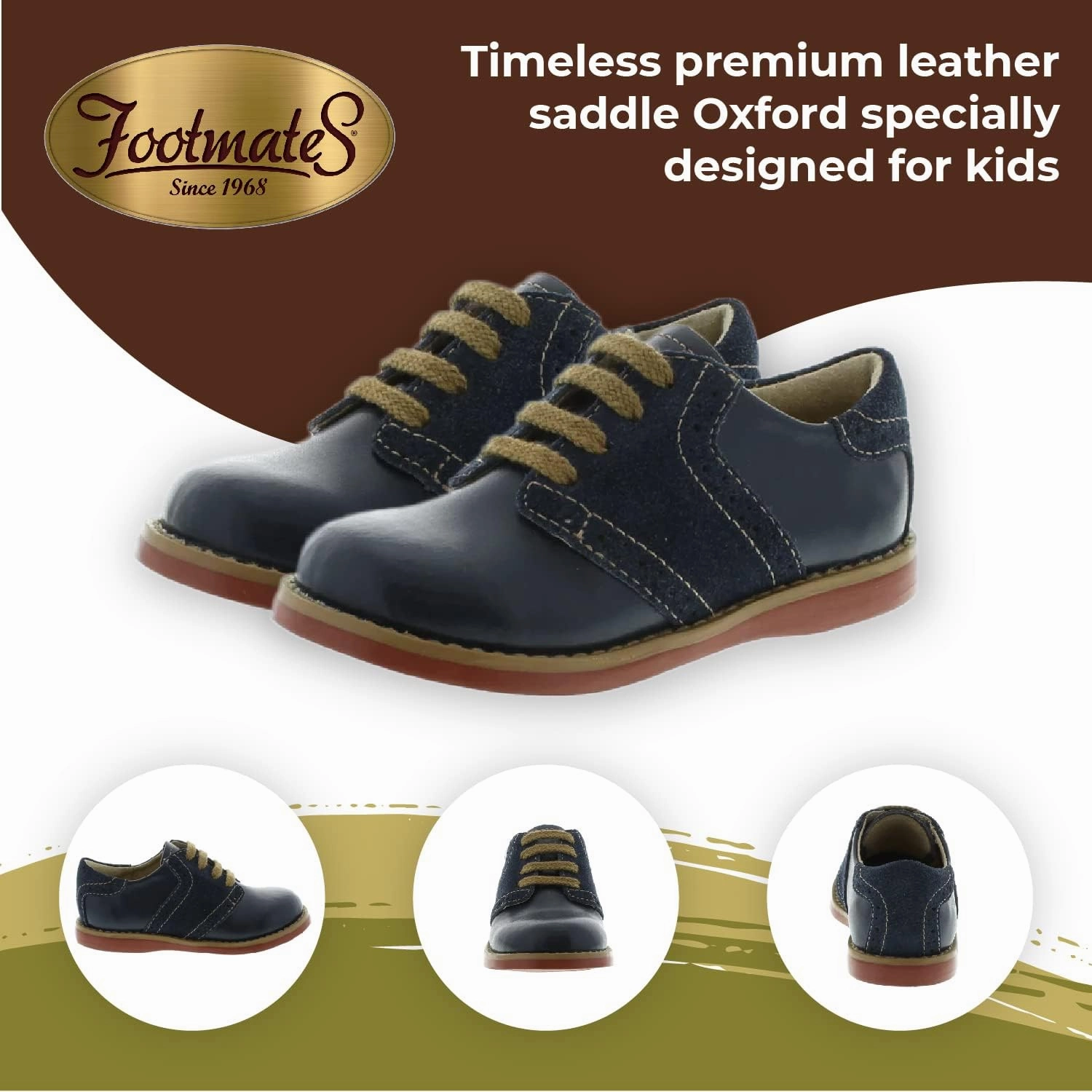 FOOTMATES Boy's Connor 2 (Toddler/Little Kid)