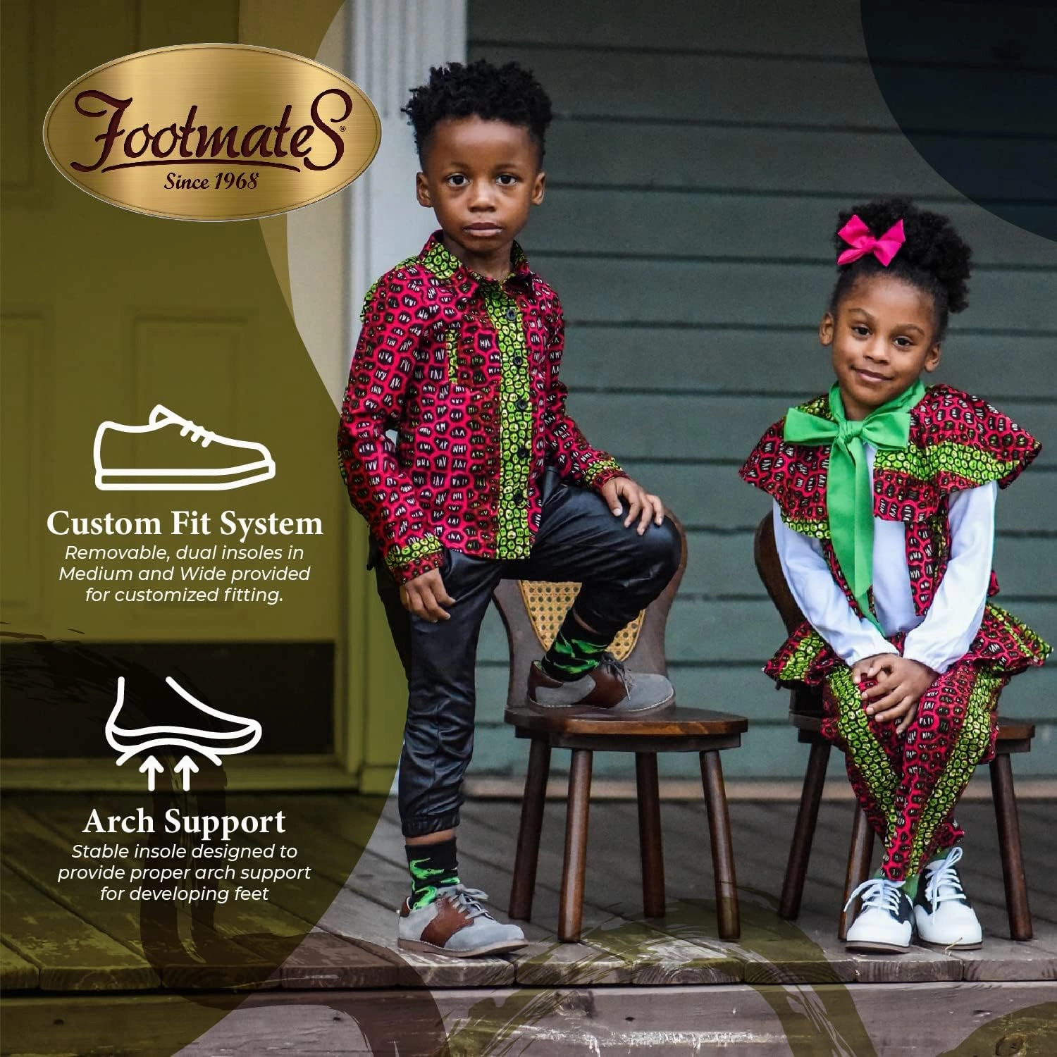 FOOTMATES Boy's Connor 2 (Toddler/Little Kid)