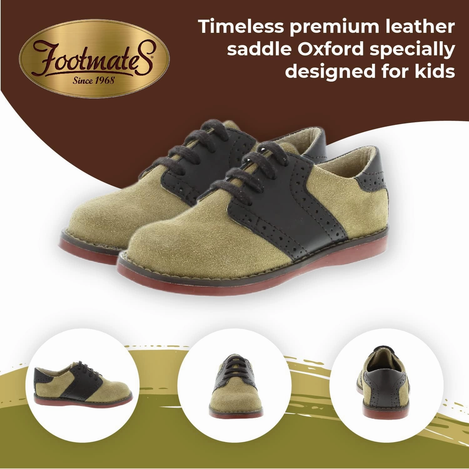 FOOTMATES Boy's Connor 2 (Toddler/Little Kid)