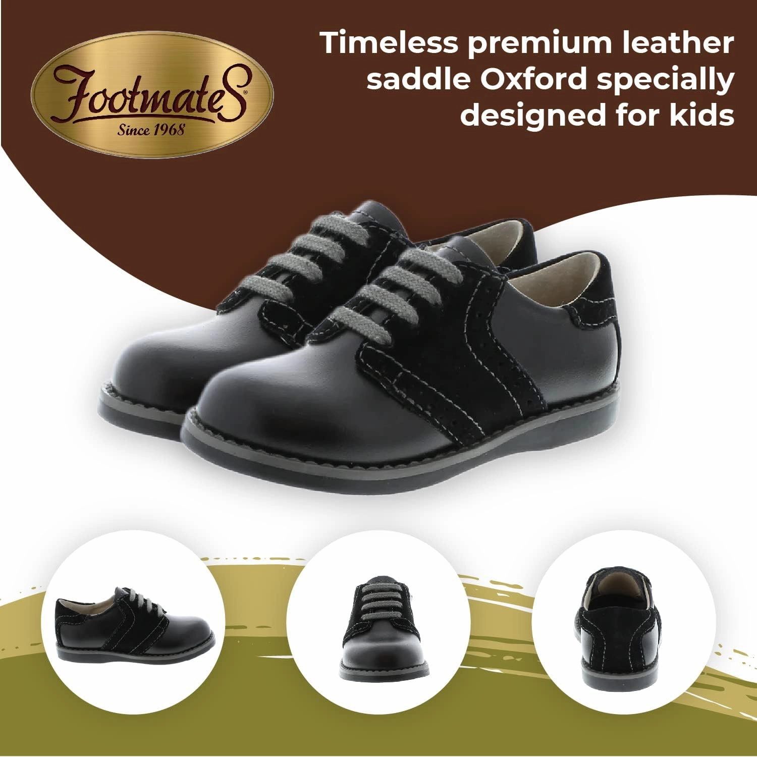 FOOTMATES Boy's Connor 2 (Toddler/Little Kid)