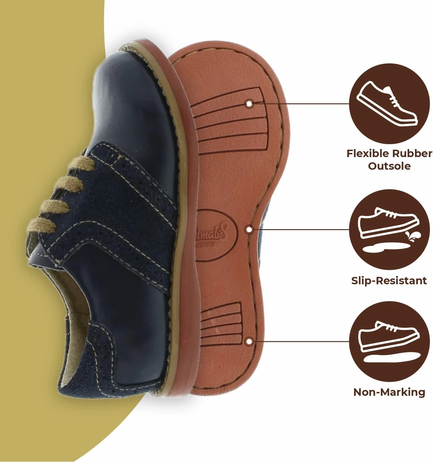 FOOTMATES Boy's Connor 2 (Toddler/Little Kid)