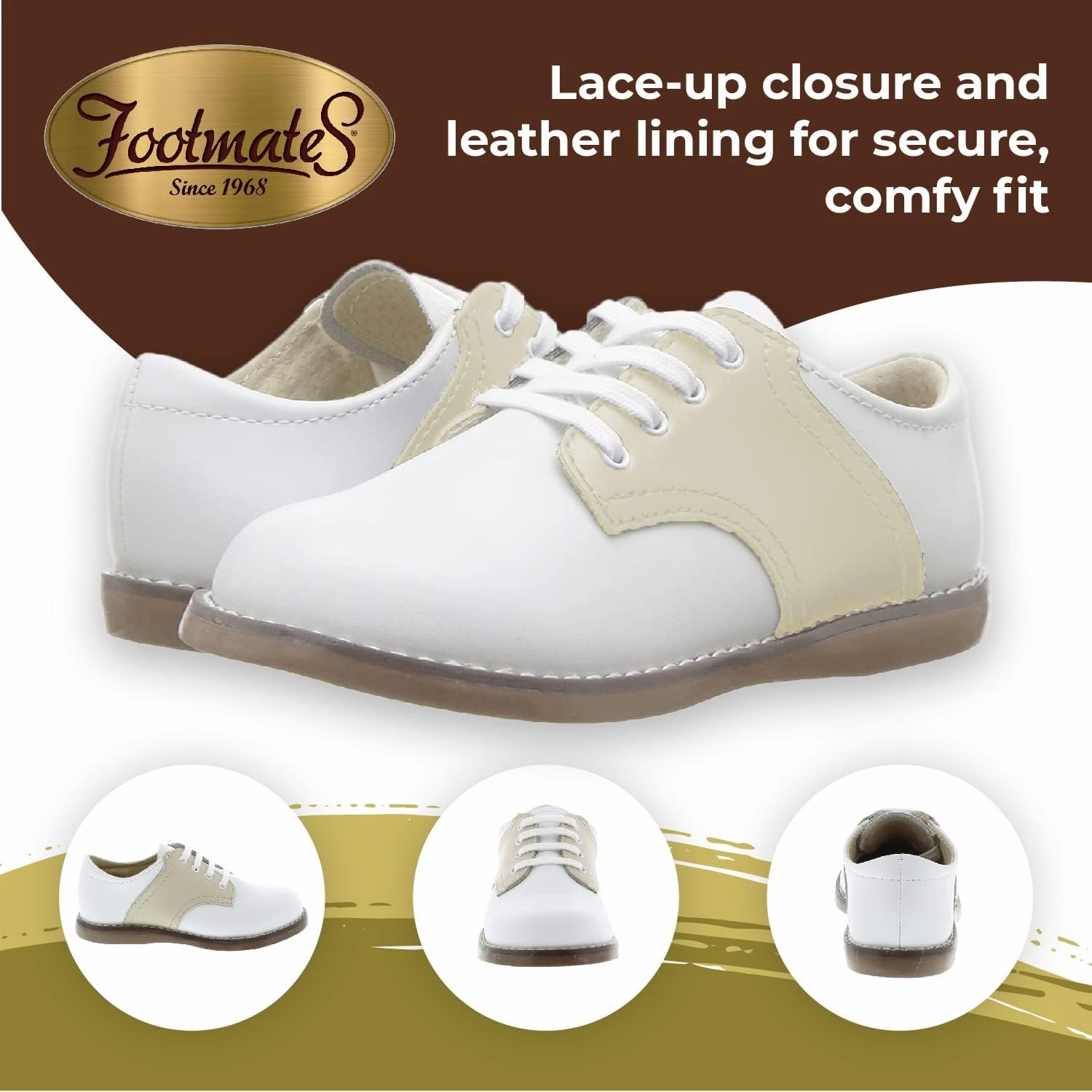 FootMates Cheer 3 Lace-Up (Infant/Toddler/Little Kid)