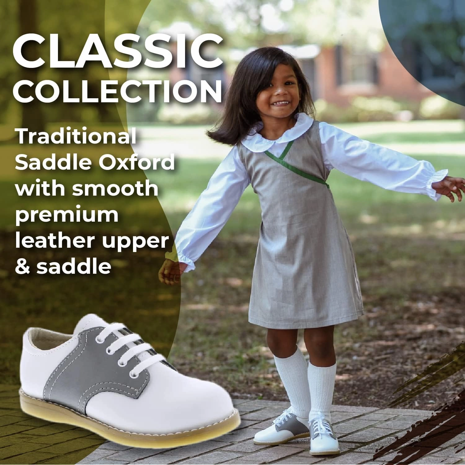 FootMates Cheer 3 Lace-Up (Infant/Toddler/Little Kid)