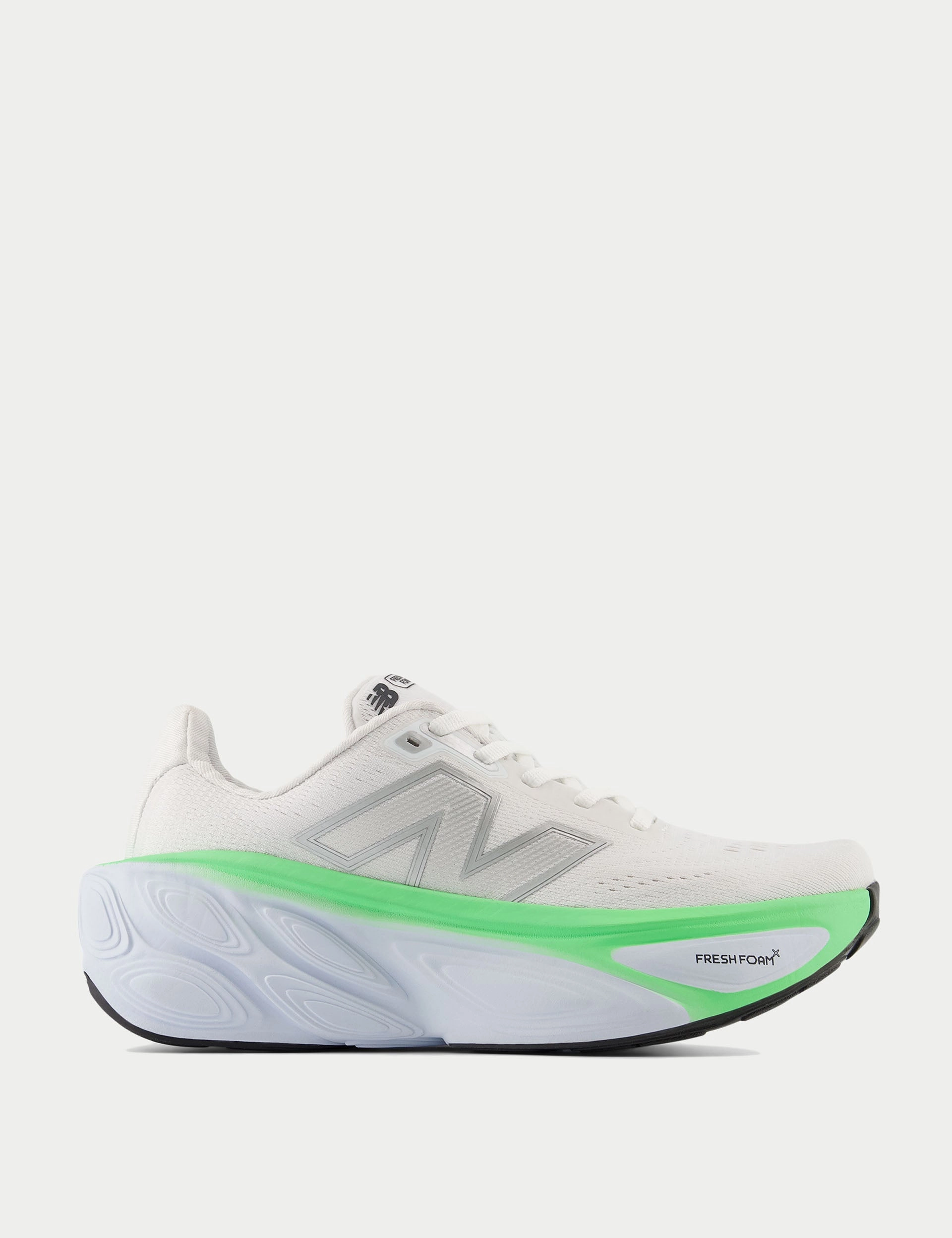 Fresh Foam X More v5 Shoes - White/Ice Blue/Electric Jade