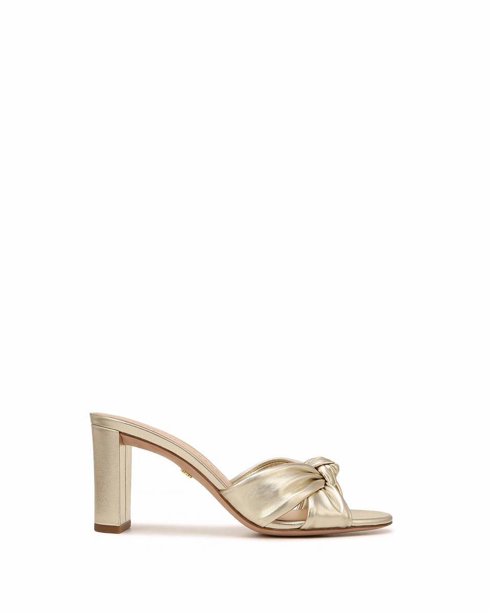 Ganita Knot-Front Sandal