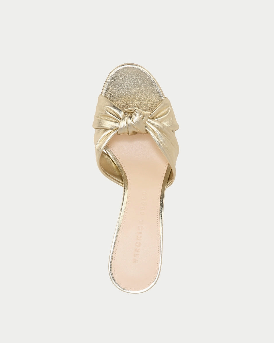 Ganita Knot-Front Sandal