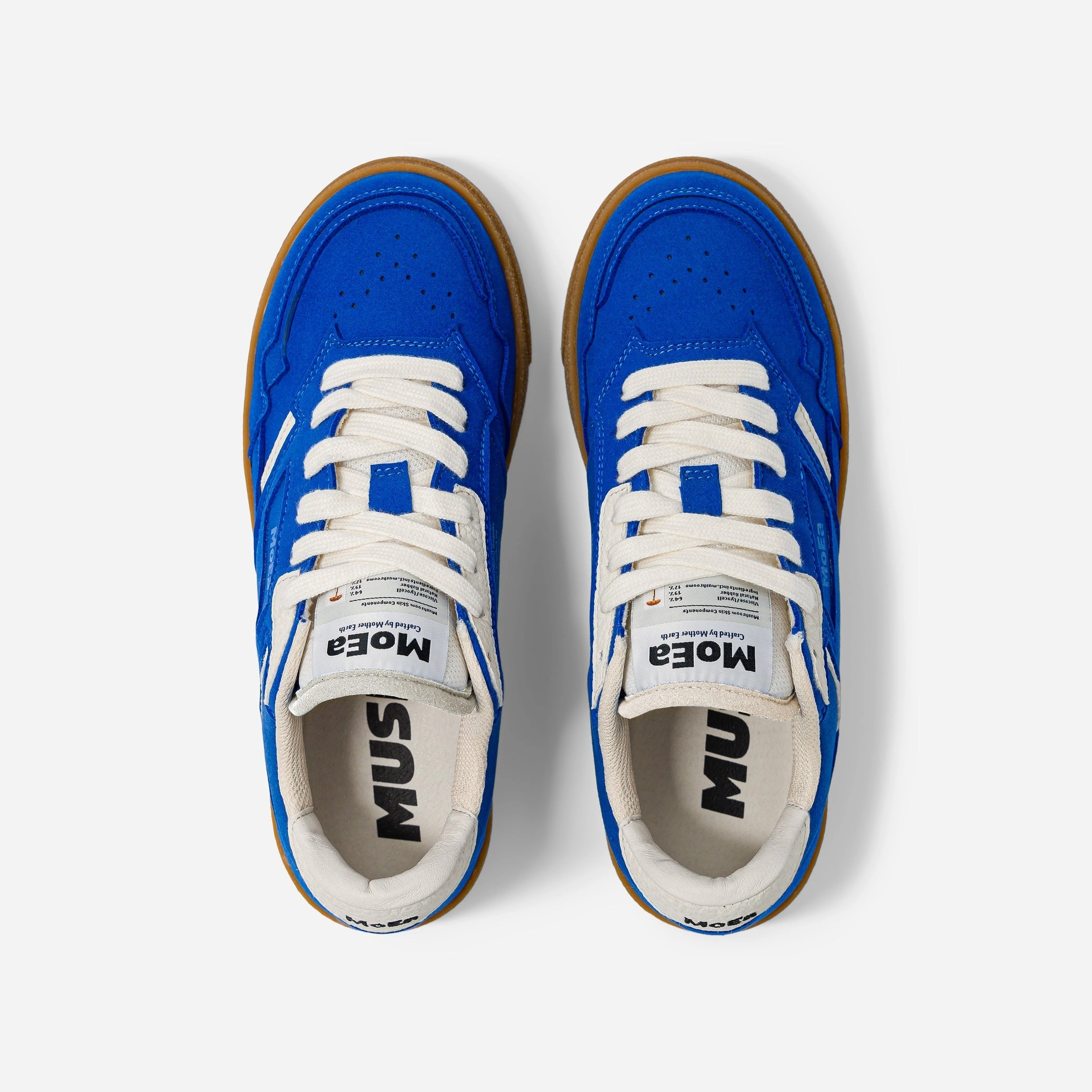 GEN9 Sneaker in Mushroom Blue Suede from MoEa