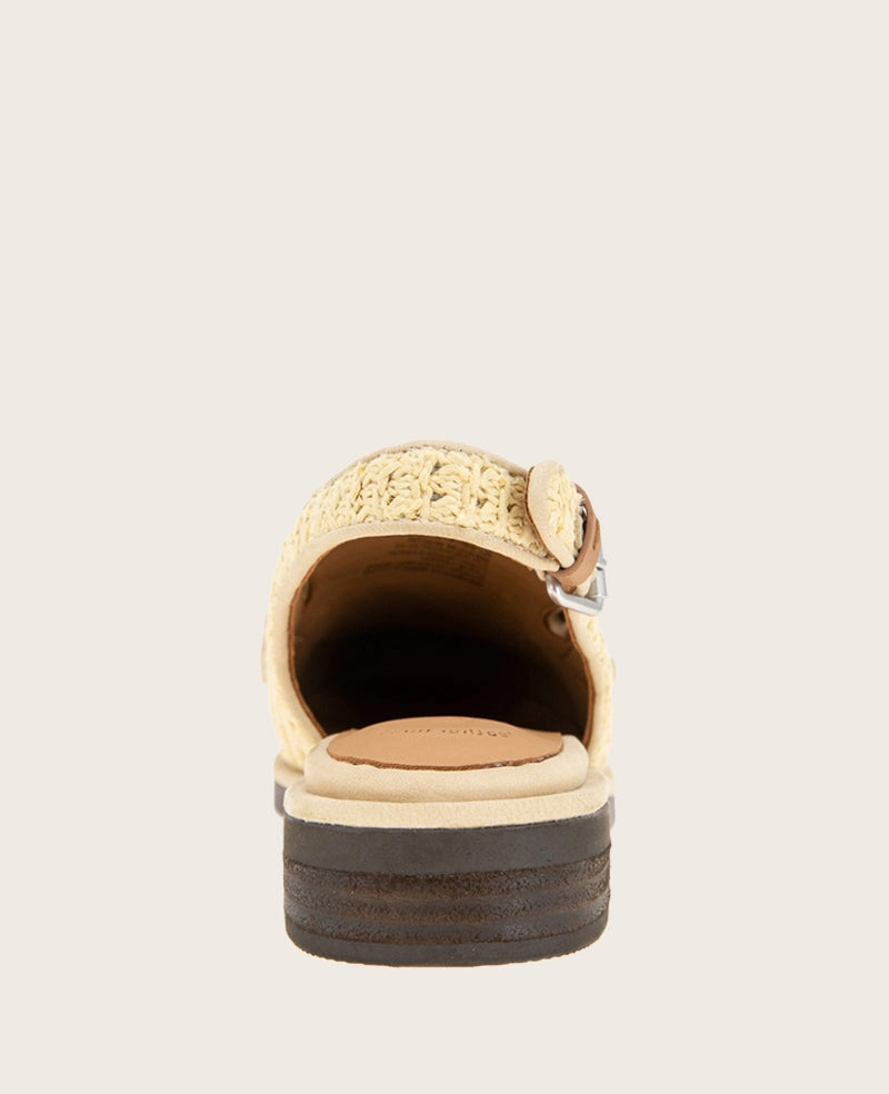 GENTLE SOULS - Caleb Raffia Slingback