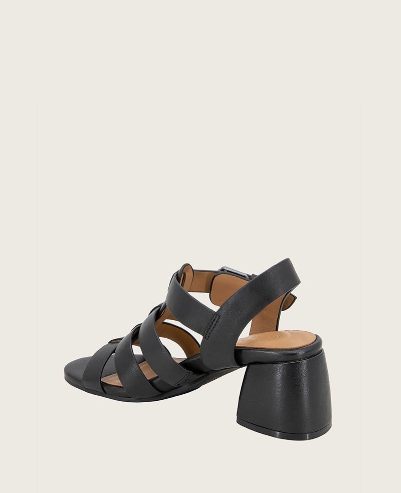 GENTLE SOULS - Margarite Leather Heel Sandal