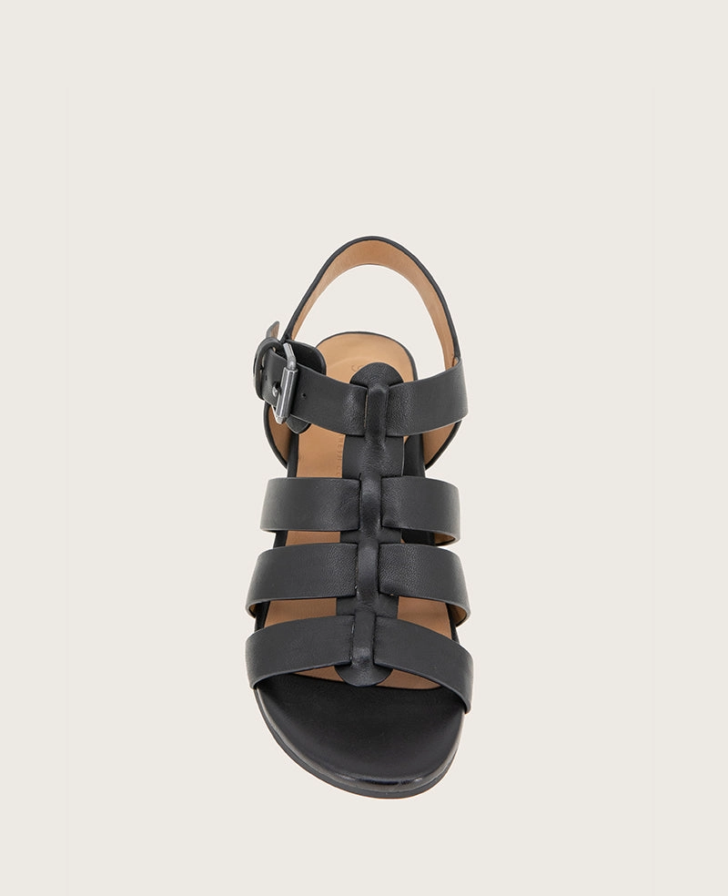 GENTLE SOULS - Margarite Leather Heel Sandal