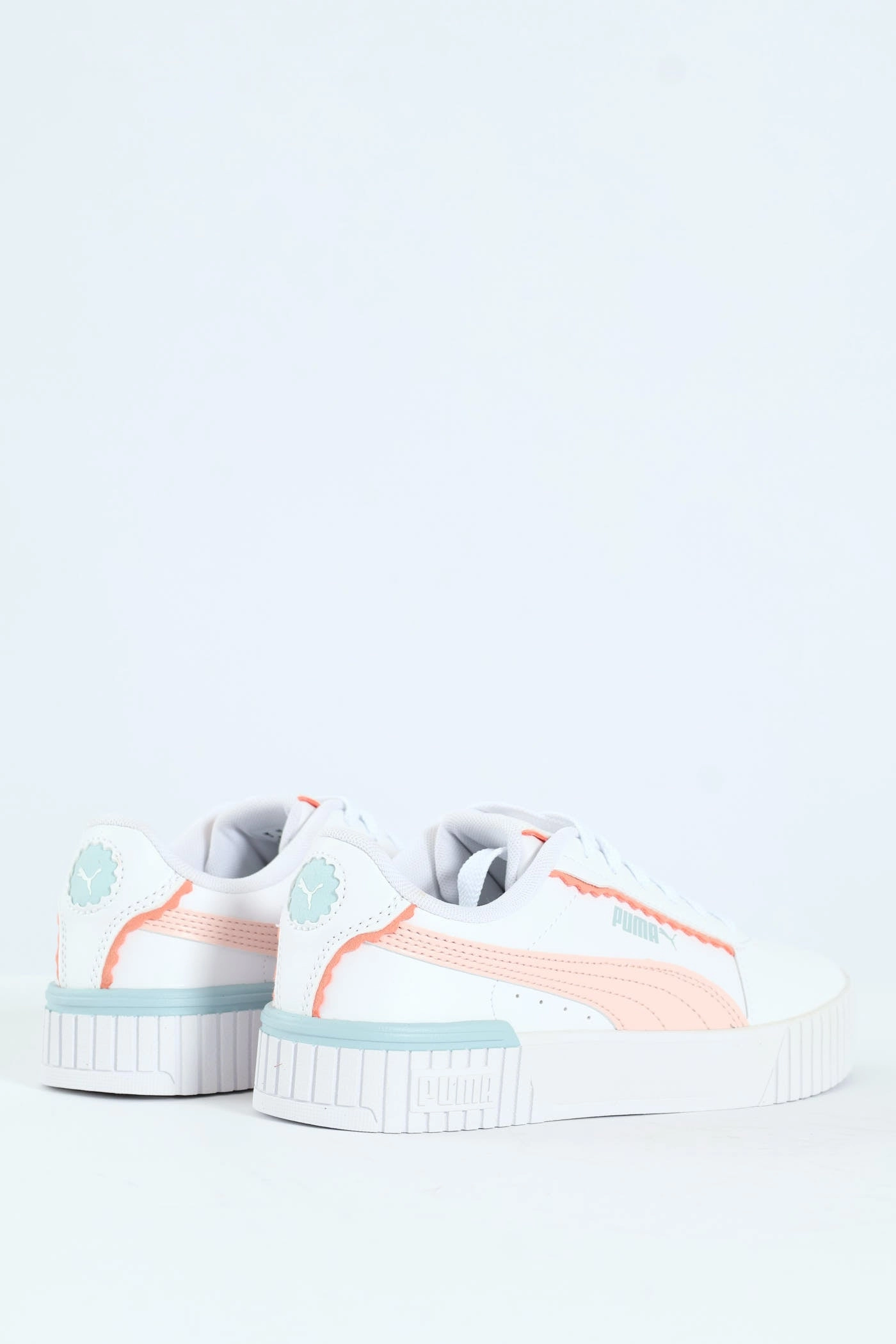 Girls Carina Off Side Sneaker - White