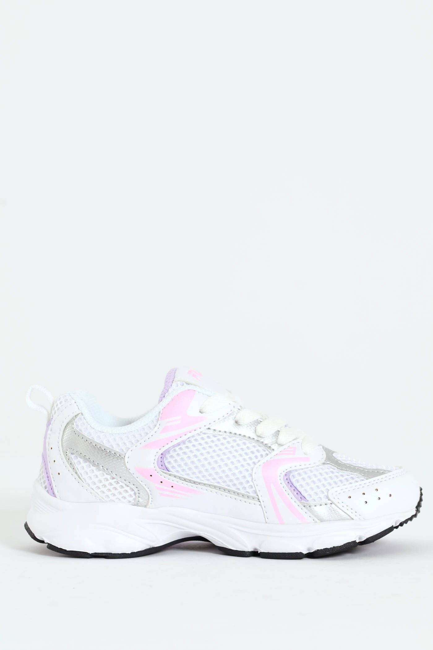 Girls Chip Trainer - White/Pink