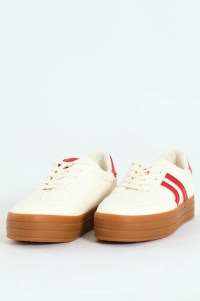 Girls Chunky Sneaker - Off White