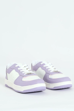 Girls Court Sneaker - Lilac