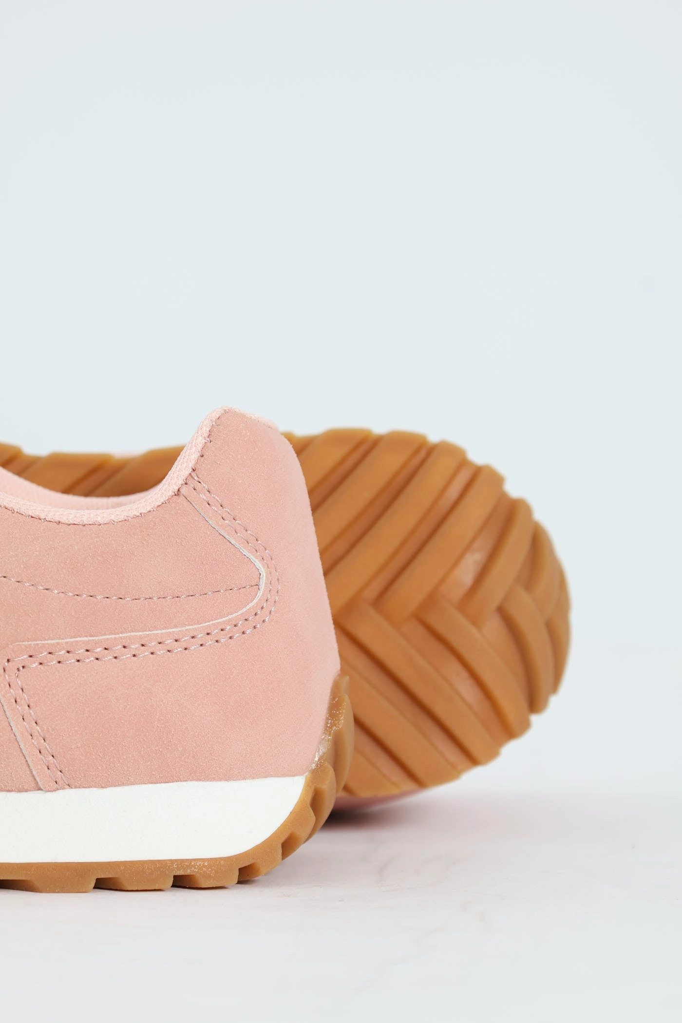 Girls Retro Sneaker - Blush