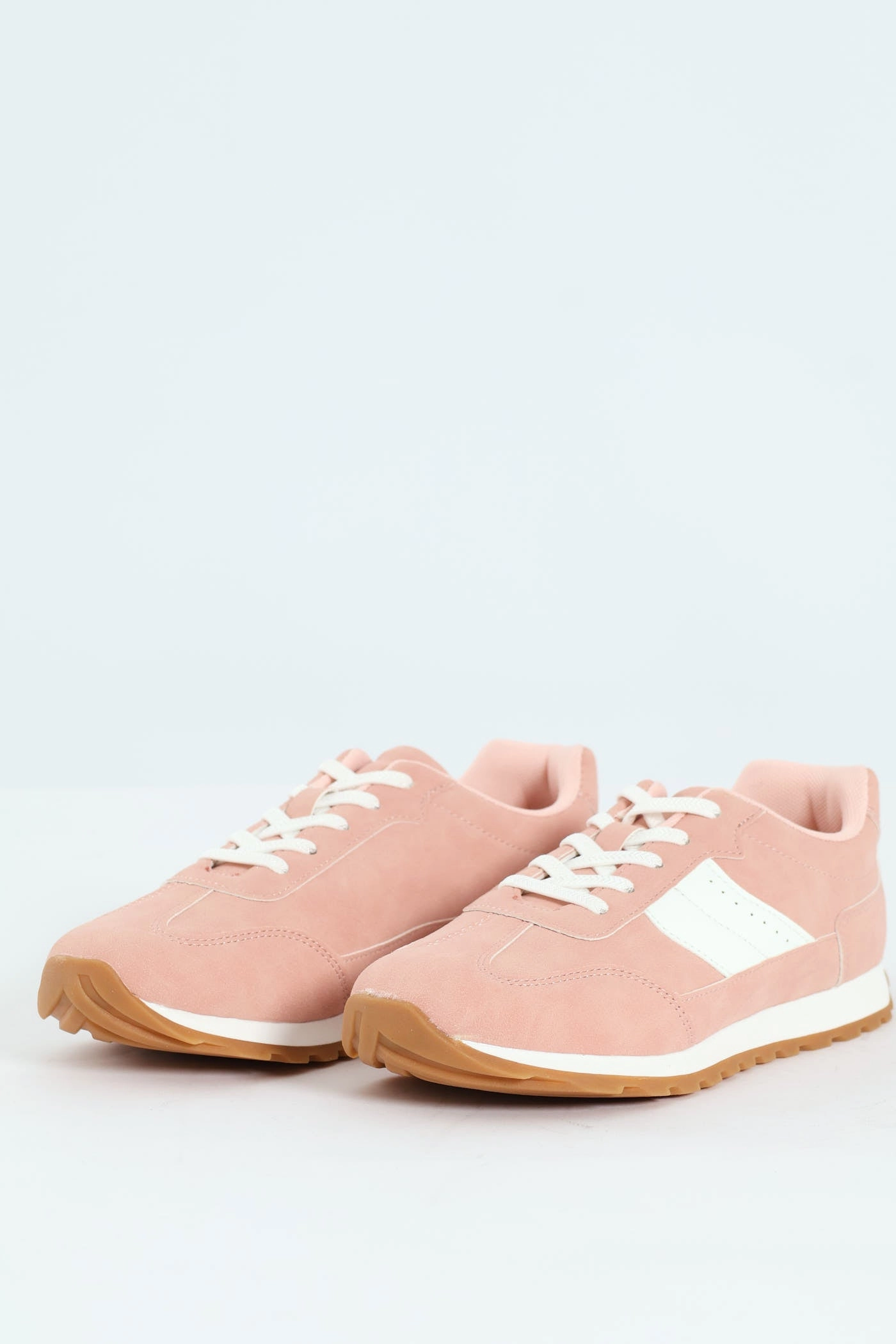 Girls Retro Sneaker - Blush