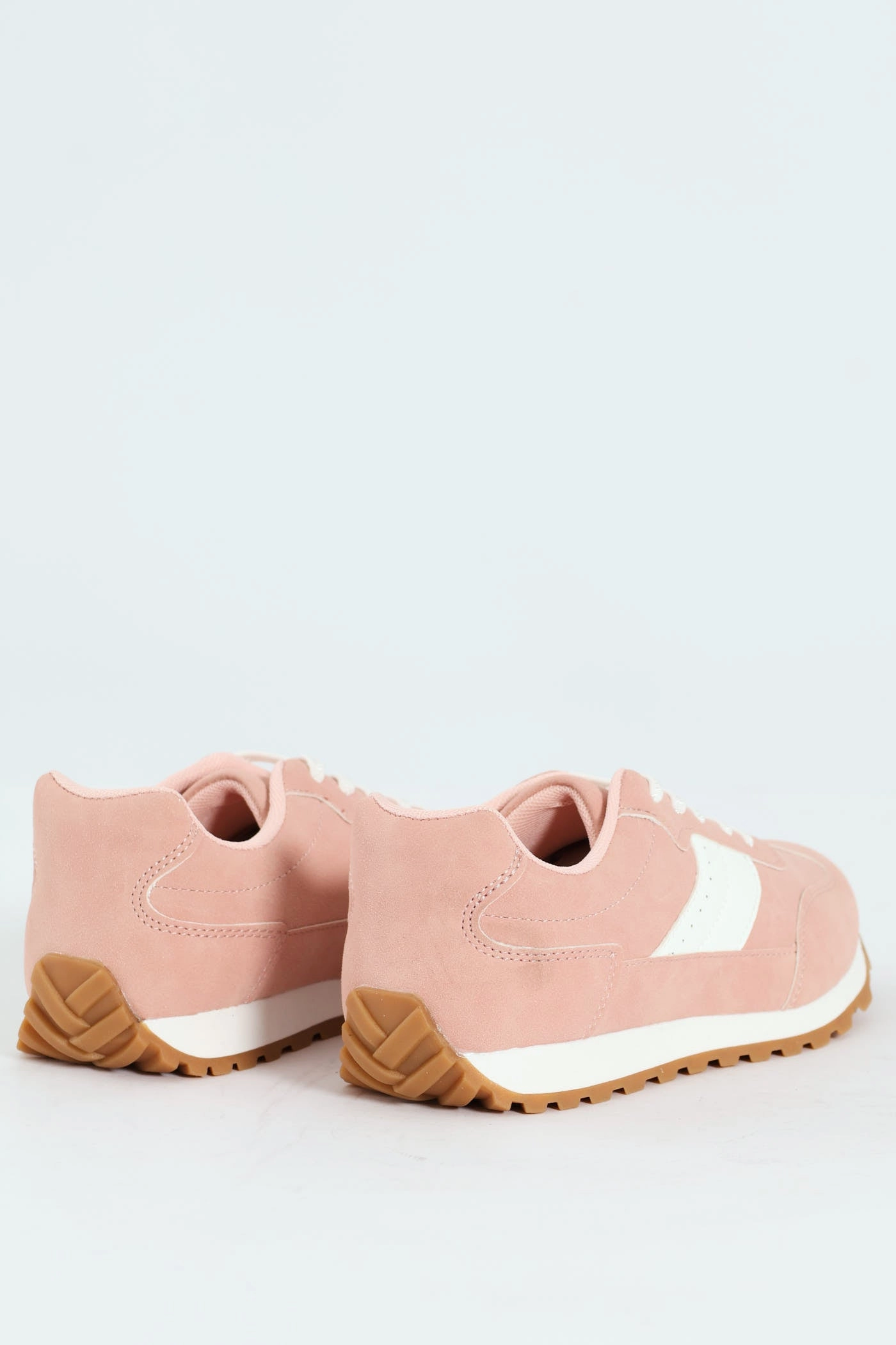 Girls Retro Sneaker - Blush