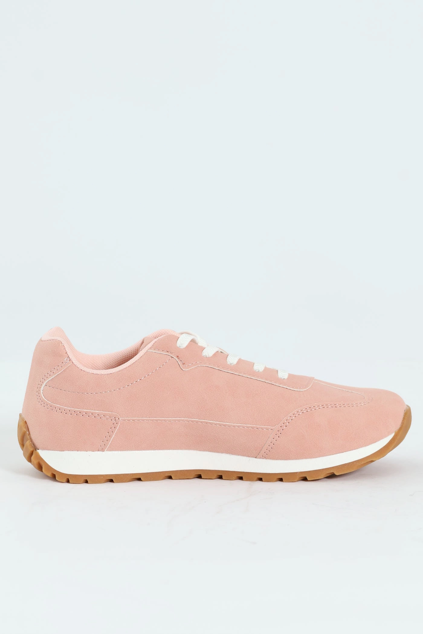 Girls Retro Sneaker - Blush