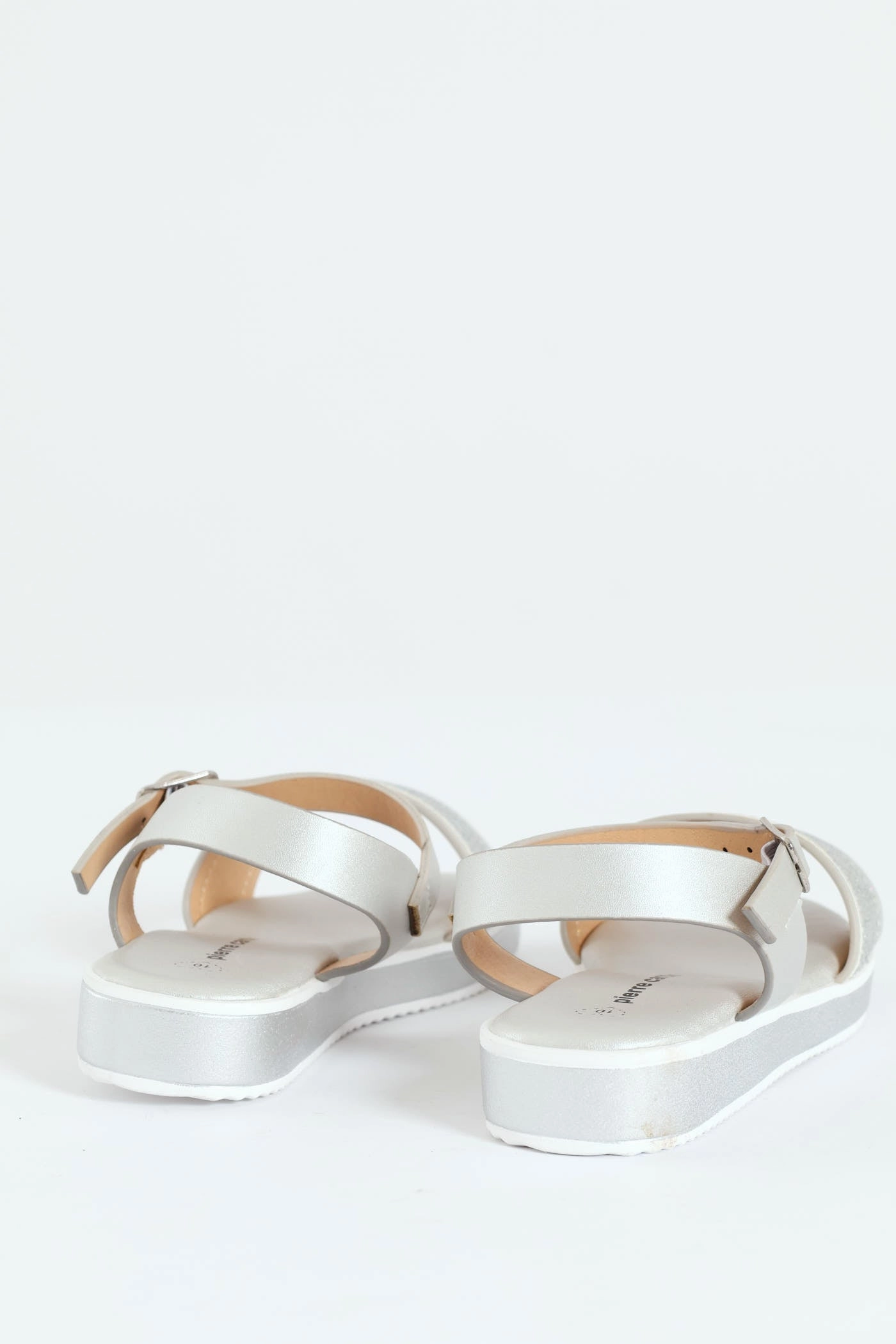 Girls Scarlett Open Sandal - Silver