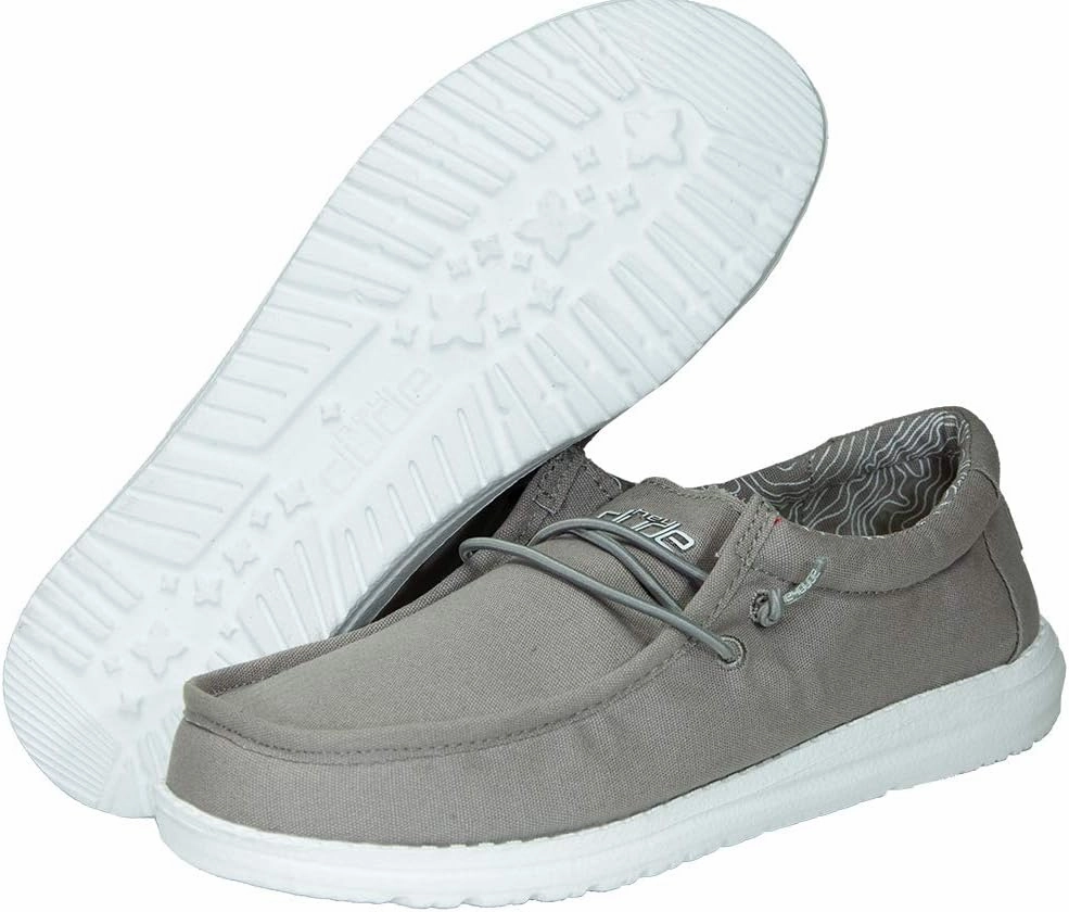 Hey Dude Boy's Wally Youth Multiple Colors | Boys Shoes | Boy's Lace Up Loafers | Comfortable & Light-Weight