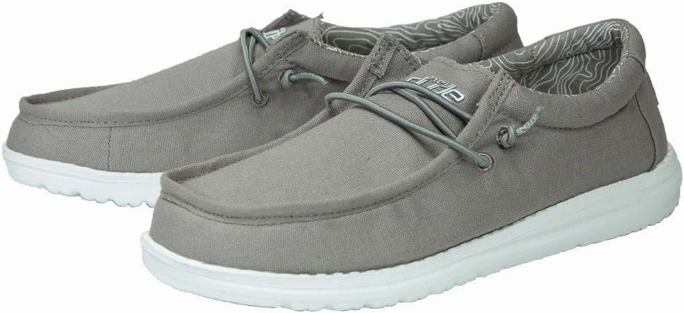 Hey Dude Boy's Wally Youth Multiple Colors | Boys Shoes | Boy's Lace Up Loafers | Comfortable & Light-Weight