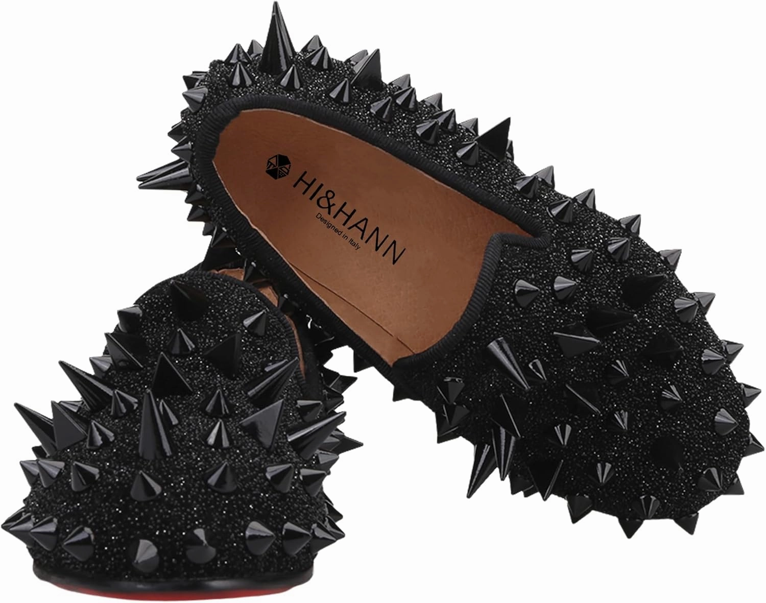 HI&HANN Toddler Boys Girls Dress Shoes Little Kid Shoes Wedding Dress Shoes Slip On Loafer Flats Shoes Matching Outfits