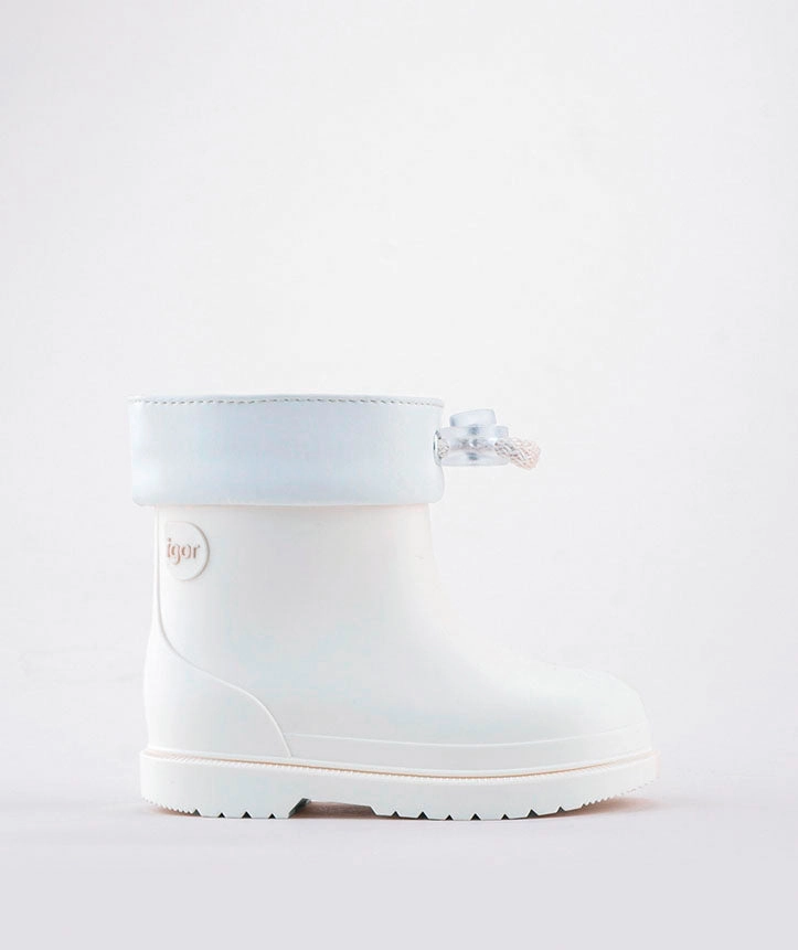 Igor Girl's and Boy's Bimbi Euri Boots - Blanco