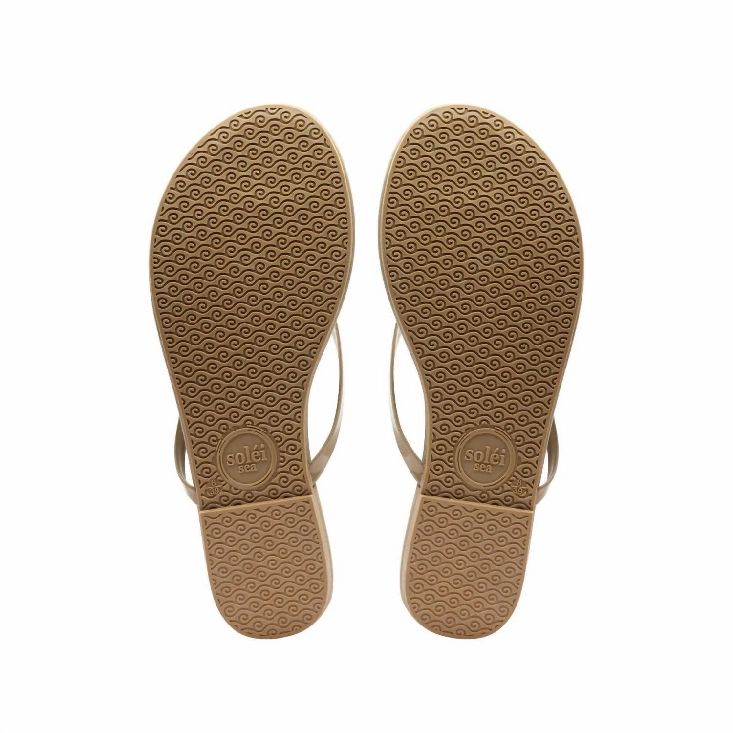 Indie Mini Bow Sandal In Nude