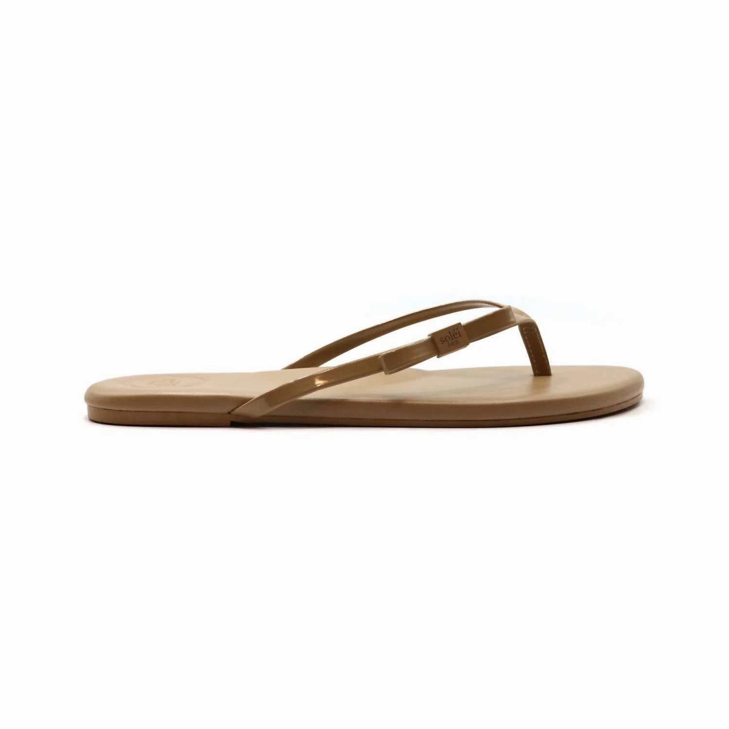 Indie Mini Bow Sandal In Nude