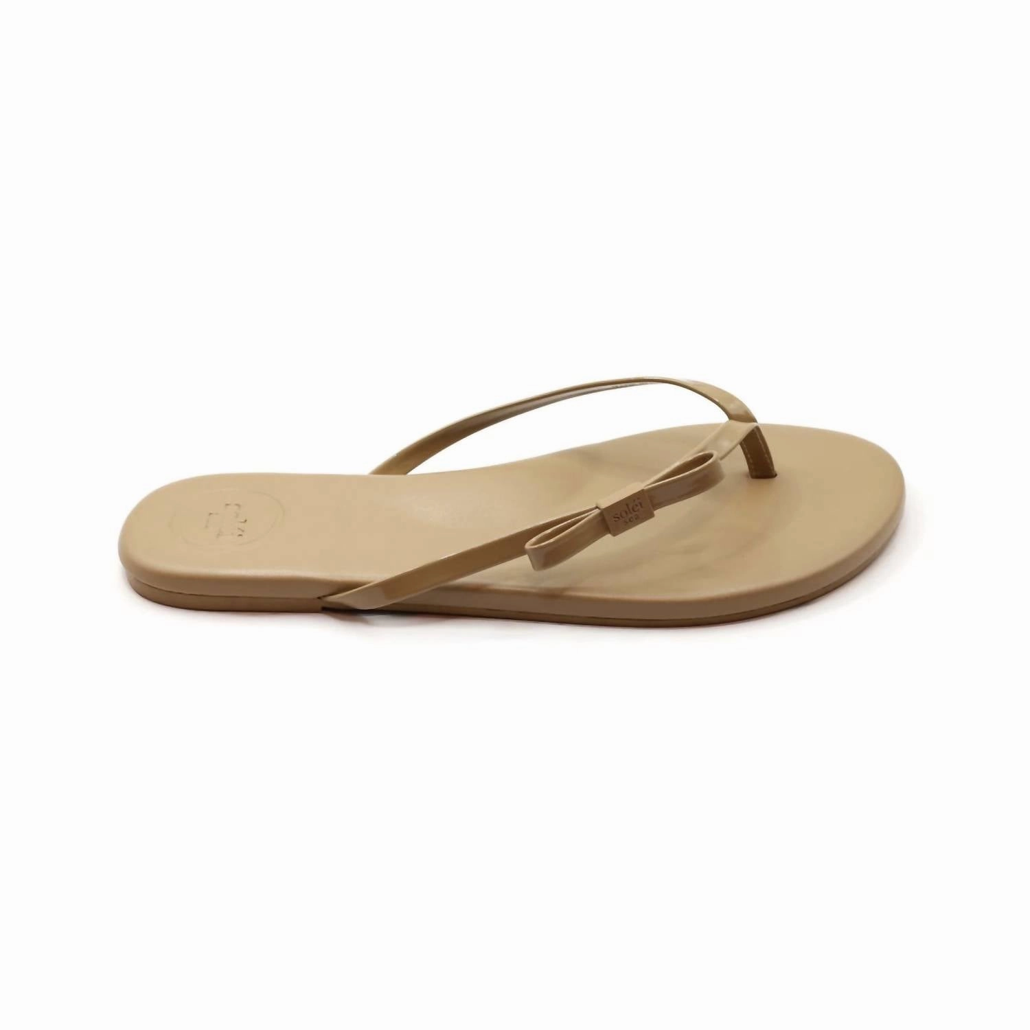 Indie Mini Bow Sandal In Nude
