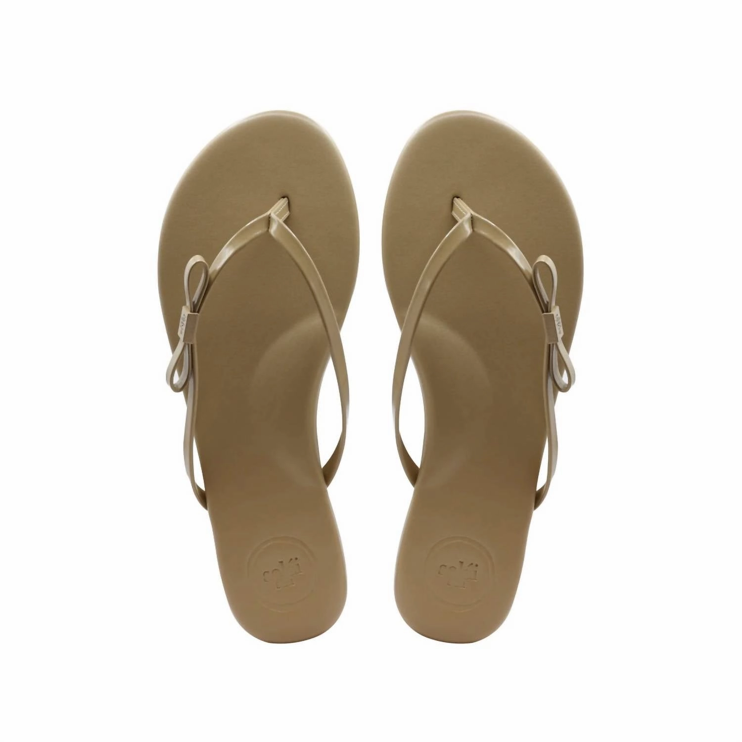Indie Mini Bow Sandal In Nude
