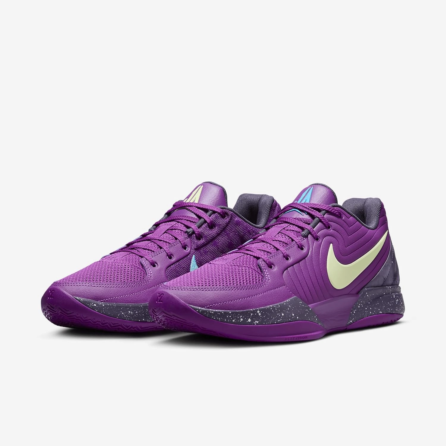 Ja 2 "Nightmare Basketball Shoes (HQ2638-600, University Red/Black/Jade Horizon/)