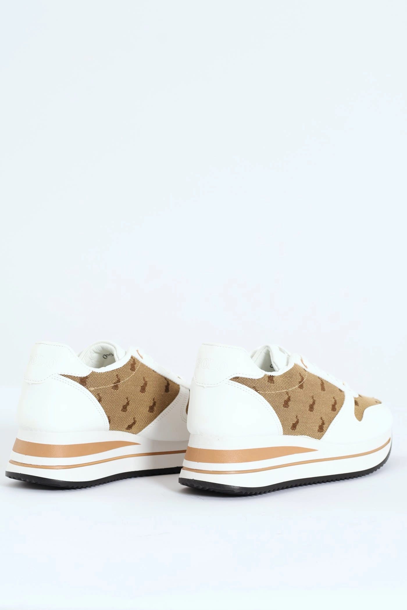 Jacquard Runner Sneaker - Stone