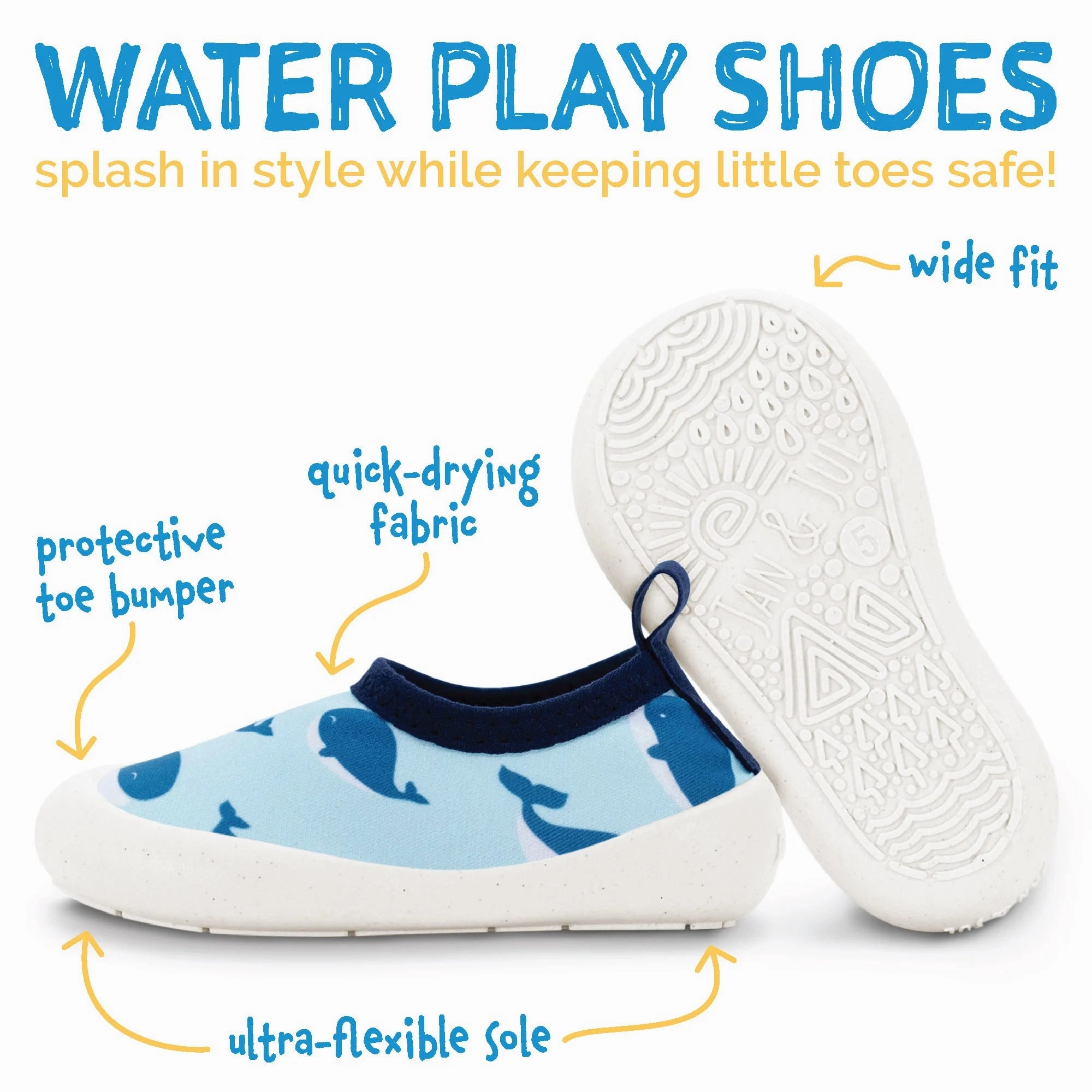 Jan & Jul Crabby Crab Toddler Water Shoe
