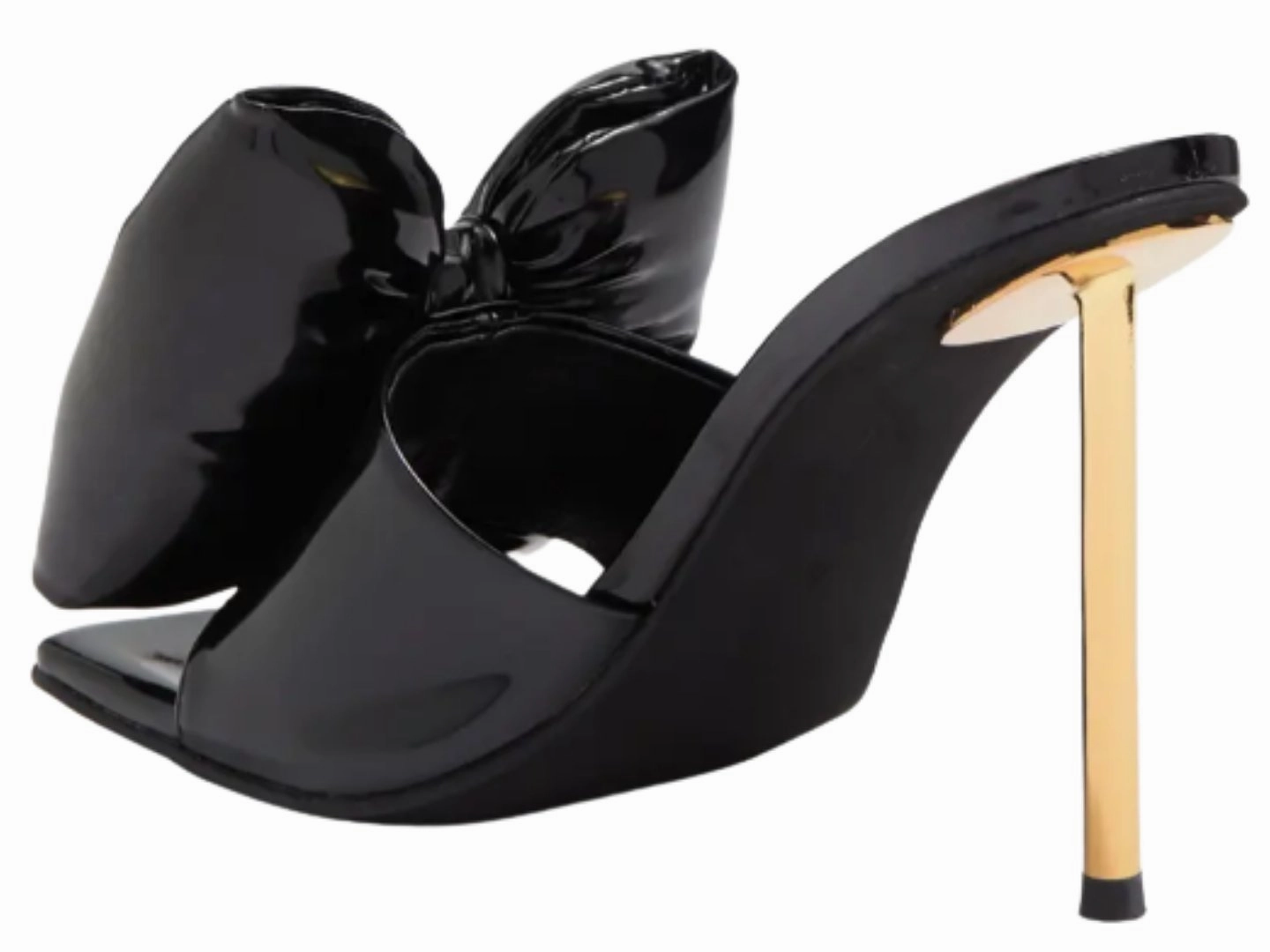 Jeffrey Campbell: Bow-Down in Black Patent
