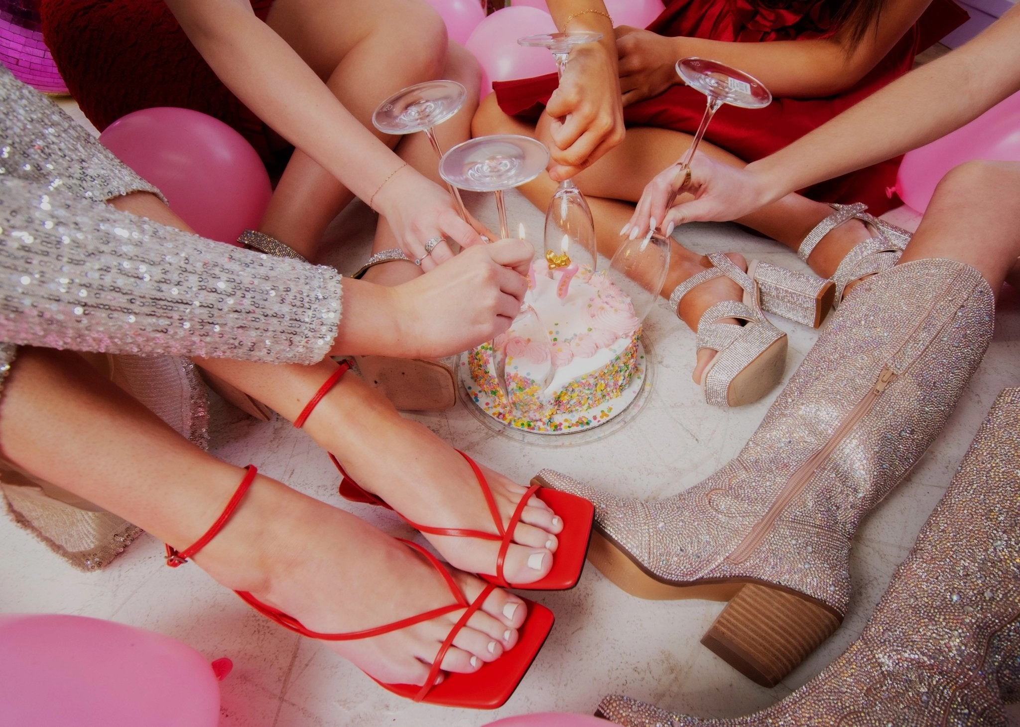 Jeffrey Campbell: Fluxx in Red