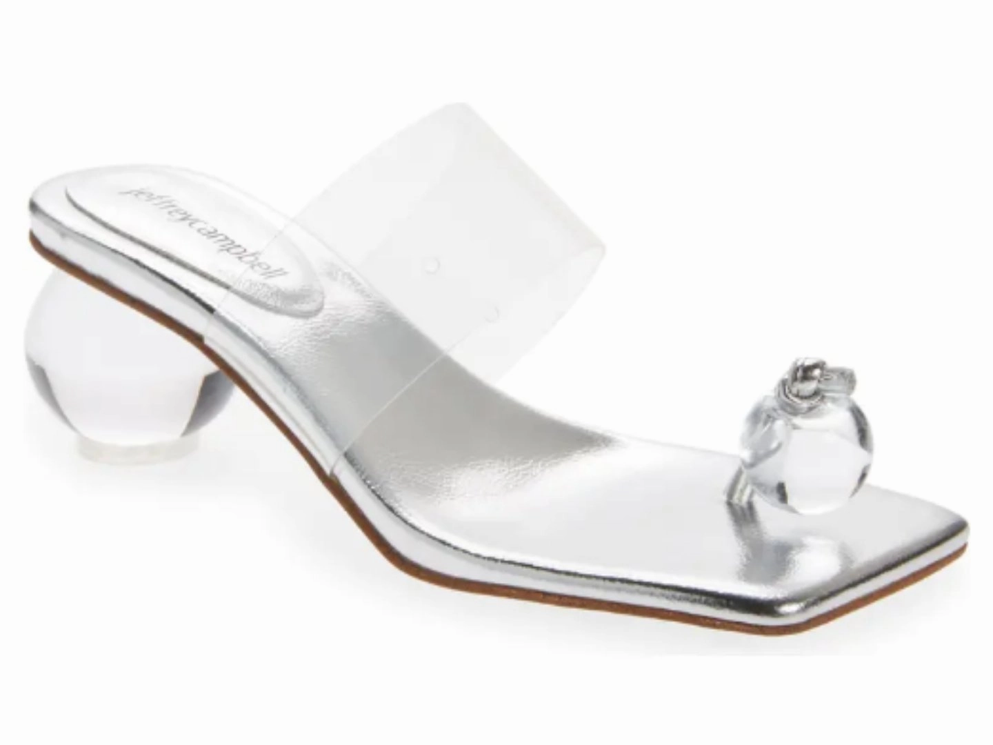 Jeffrey Campbell: Latus in Silver Clear