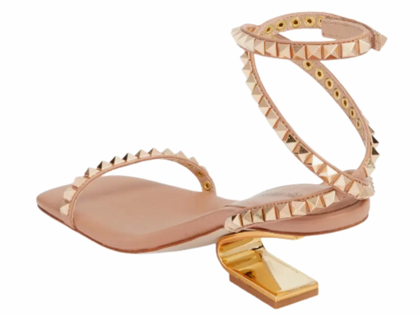 Jeffrey Campbell: Luxor-LB in Beige Gold