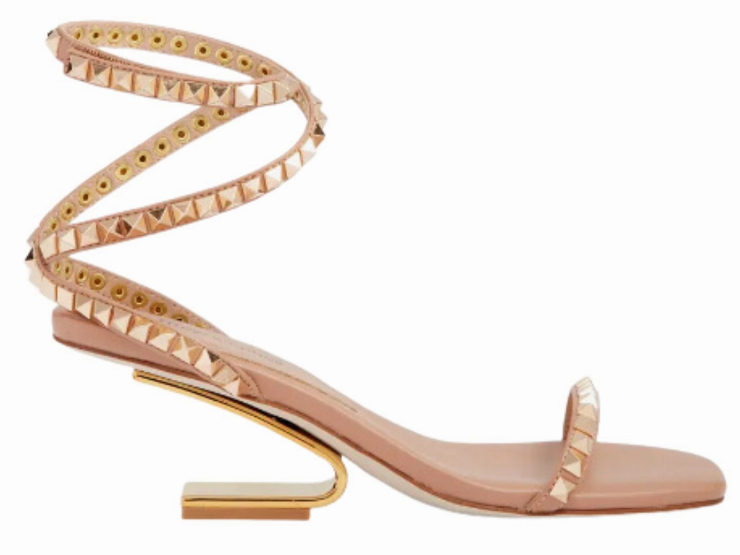 Jeffrey Campbell: Luxor-LB in Beige Gold