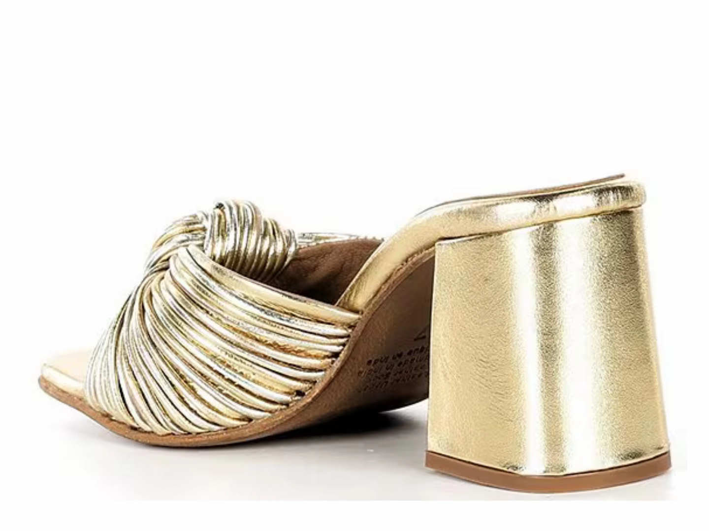 Jeffrey Campbell: Melonger-4 in Gold Combo