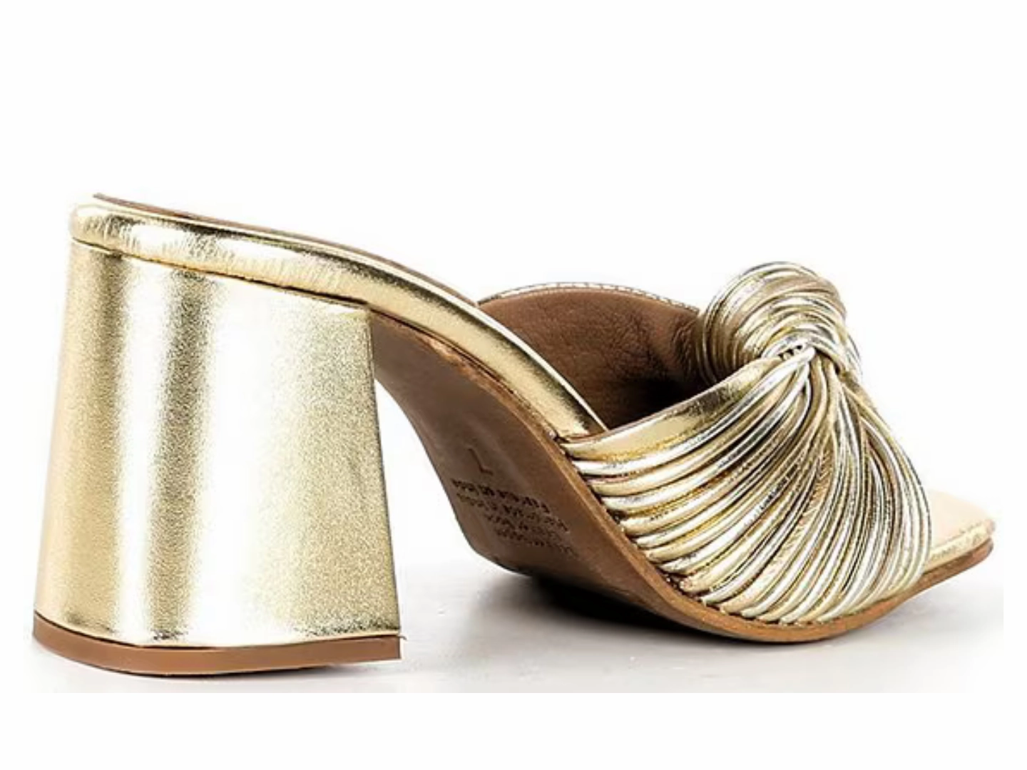 Jeffrey Campbell: Melonger-4 in Gold Combo