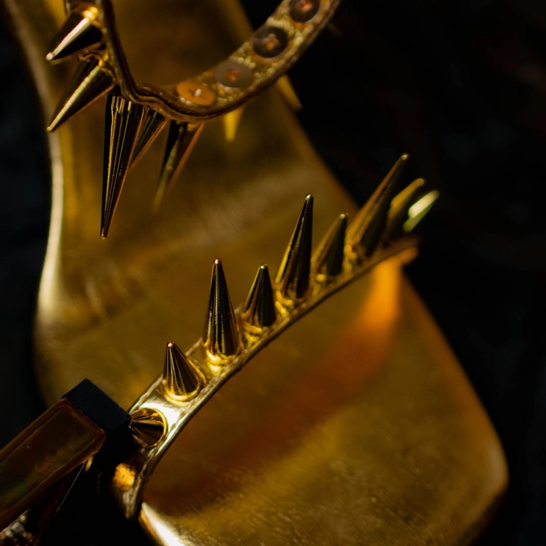 Jeffrey Campbell: Sharpen Up in Gold